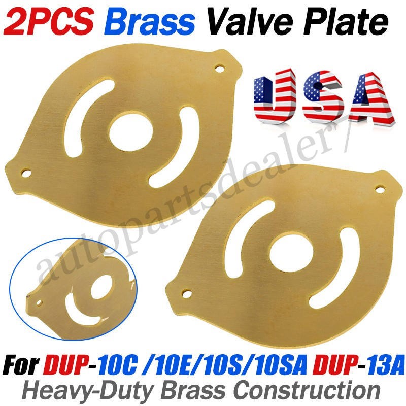 2PCS Brass Valve Plate For DUP-10 C/E/S/SA DUP-13A Hydrostatic Trans 17808001350