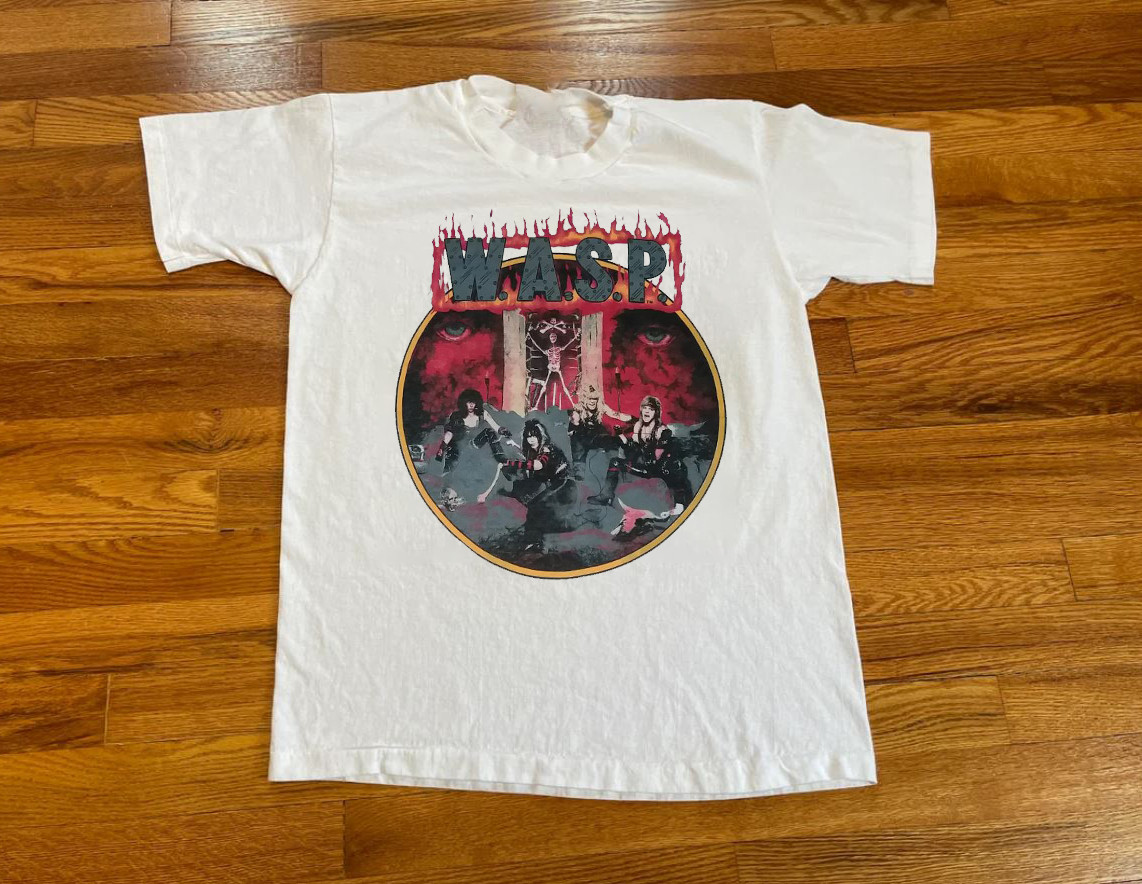 W.A.S.P. Band W.A.S.P. Album Concert Rock Cotton Tee Adult Shirt All Size CS623
