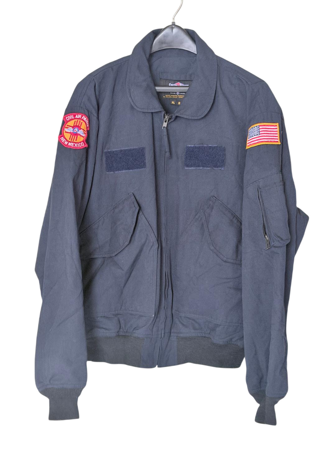 Gibson & Barnes New Mexico Civil Air Patrol flight aviator jacket nomex L