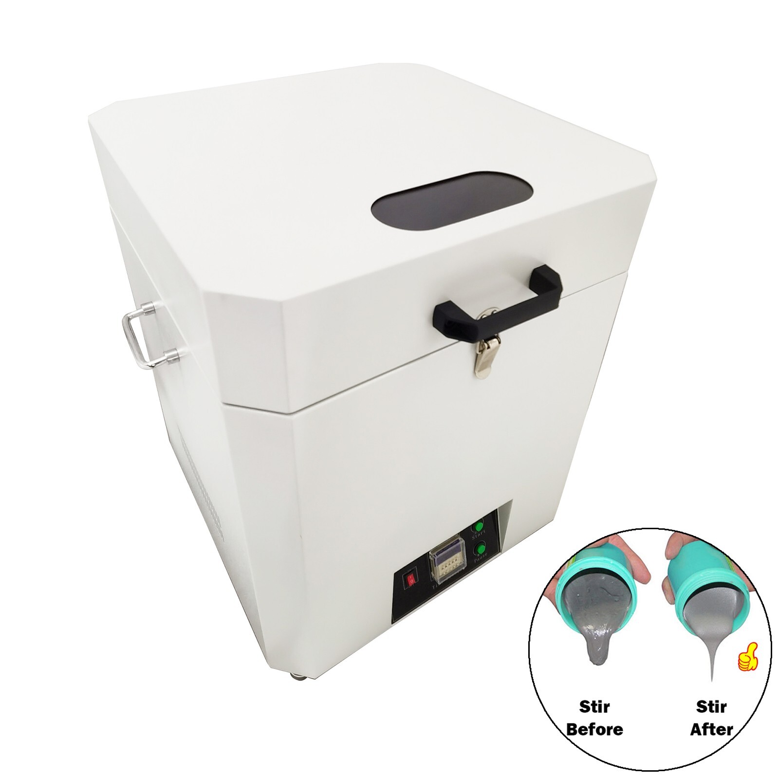 1000ml*2 Automatic Solder Paste Mixer For Large Volume Solder Paste Cans 110V