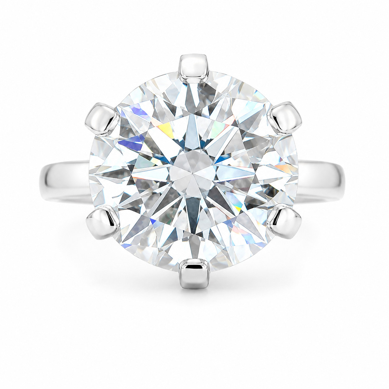 7.50 Ct Certified Diamond Cocktail Ring-FREE Diamond Studs  ment