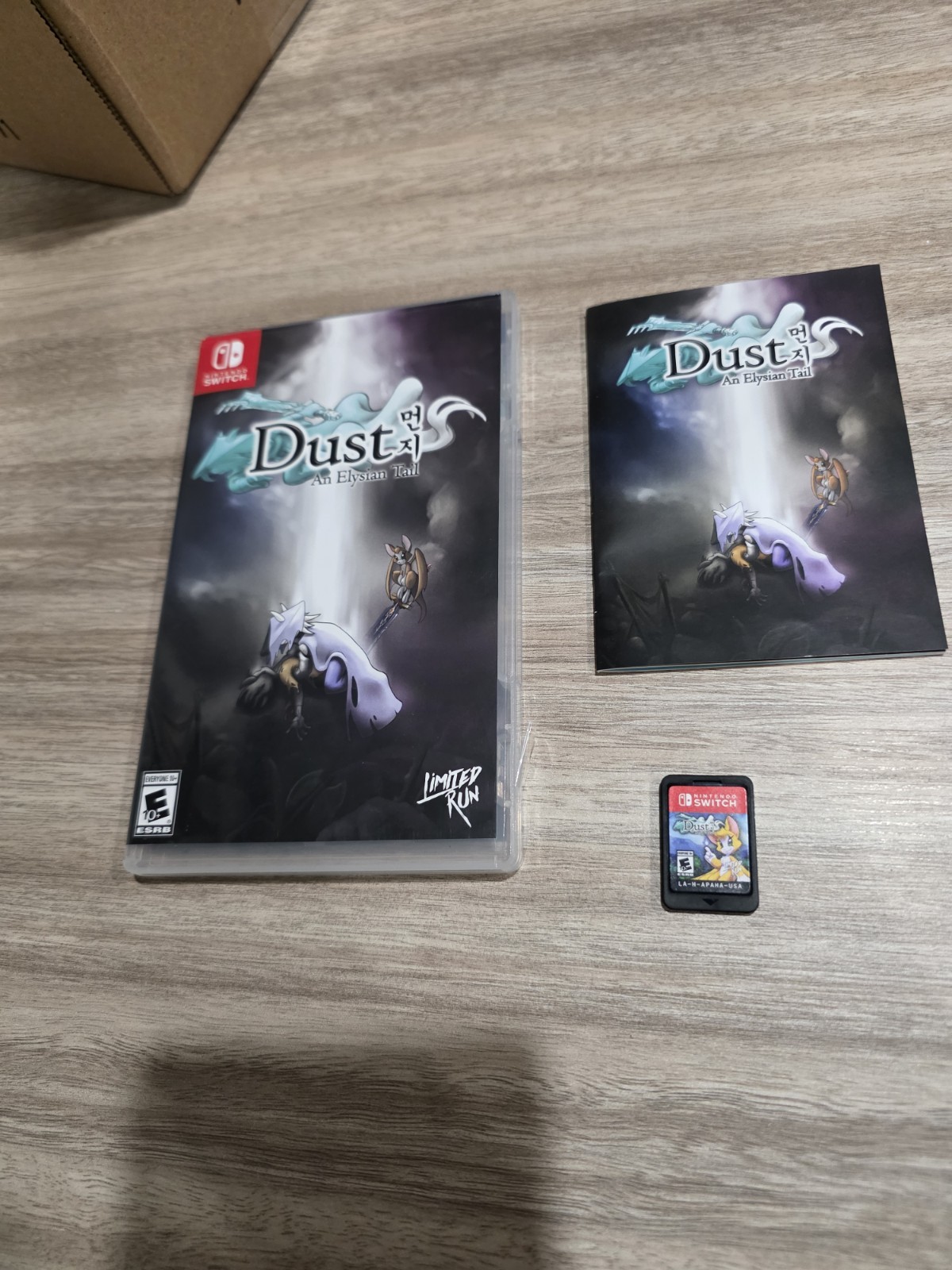 RARE Dust: An Elysian Tail (Nintendo Switch) Limited Run Complete 