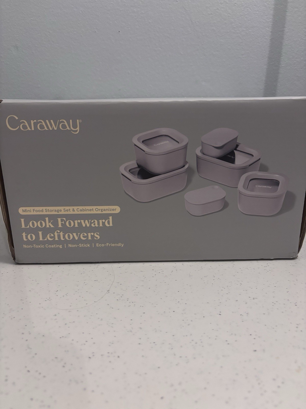 Caraway Home 11pc  Mini Food Storage Set Gray