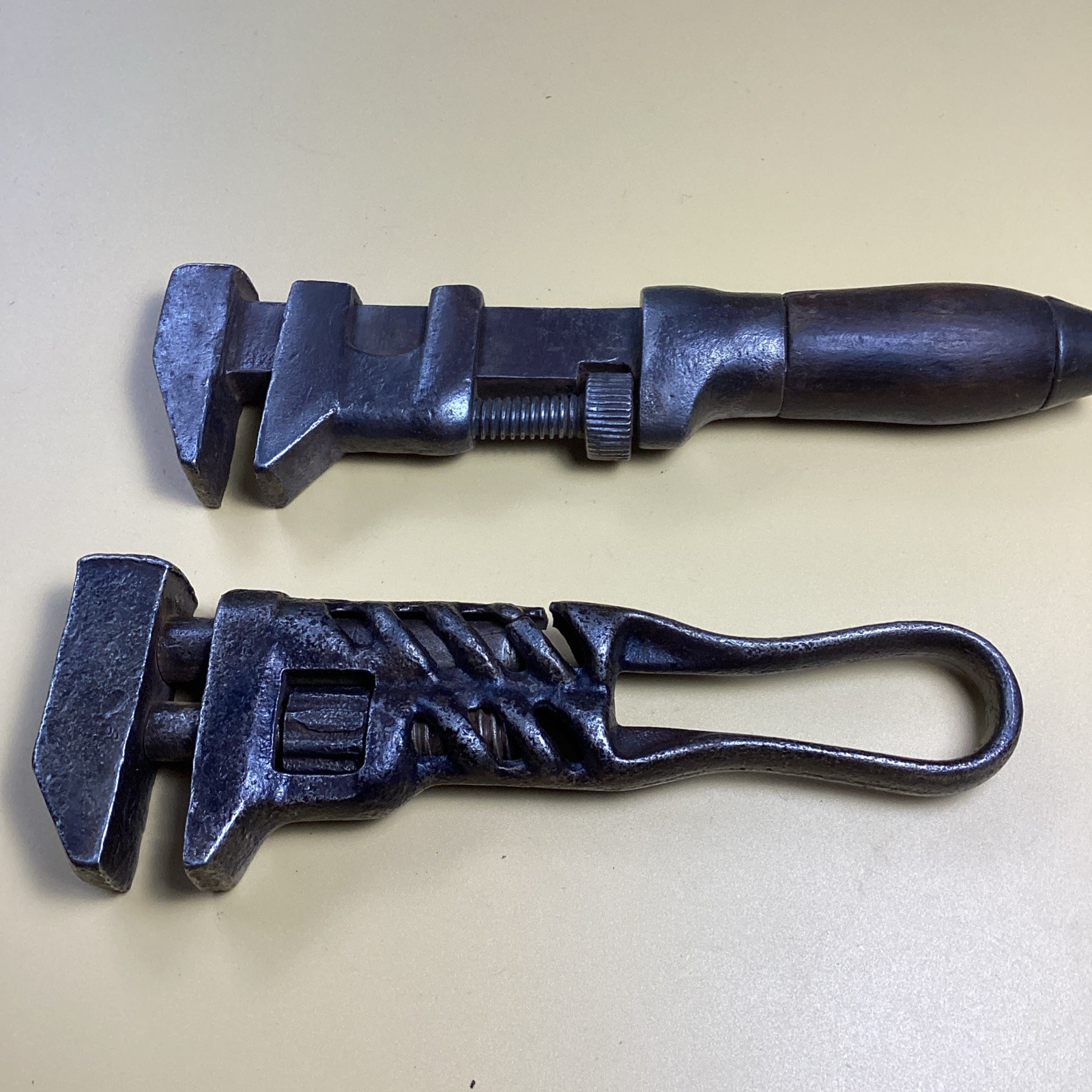 Antique Adjustable Wrenches Late 1800s Both Operational Antique Adjustable Wrenches Late 1800s Both Operational
