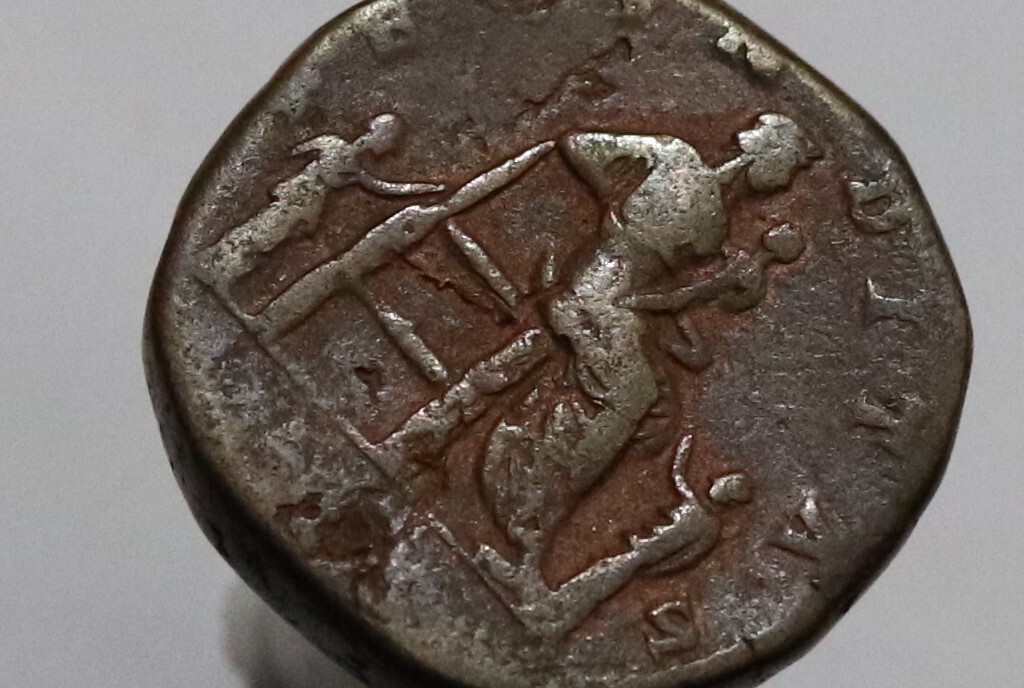 🧭 Lucilla AE Sestertius Fecunditas, Three Children RIC 1736 SHARP DETAILS B49 #