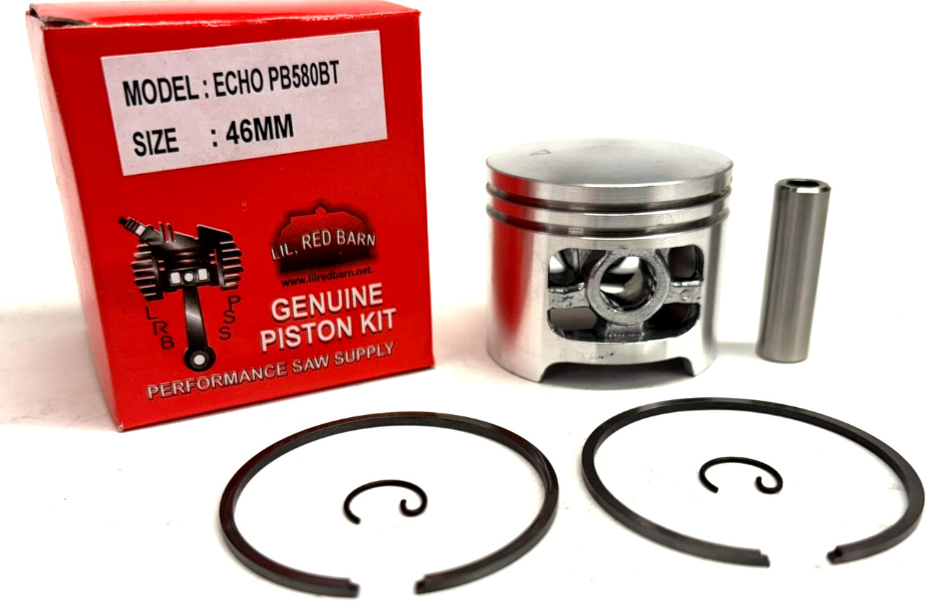 NEW PISTON KIT 46MM FITS ECHO PB580T, PB580H REPLACES PART # P021048140 USA SHIP