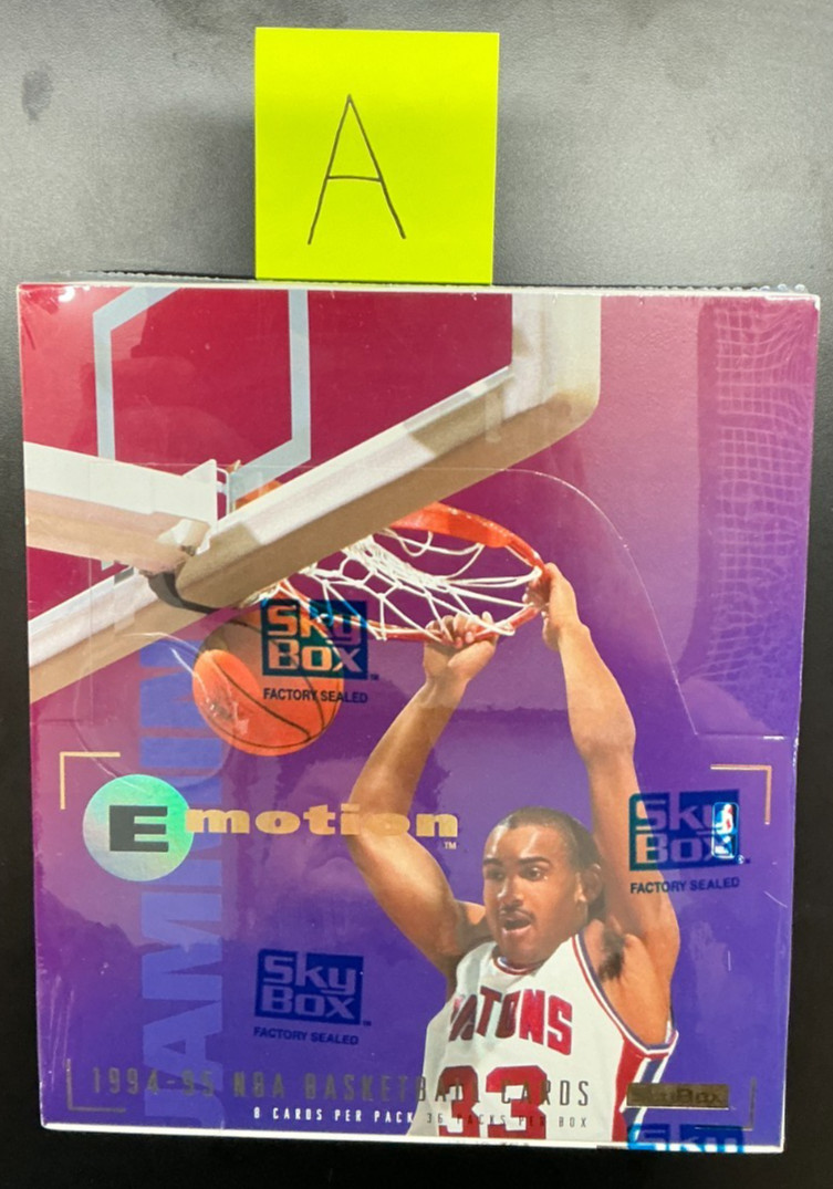 1994/95 Skybox Emotion Basketball Factory Sealed HOBBY BOX (A)