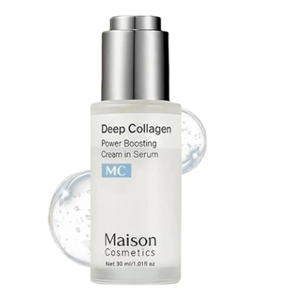 Maison Cosmetics Deep Collagen, Korean Skin Care Collagen Serum with Collagen