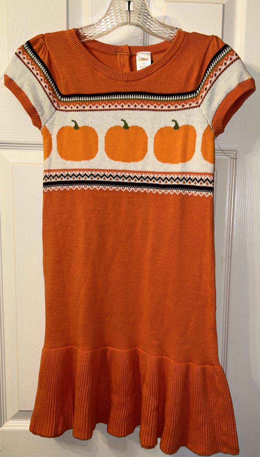 NWOT Gymboree Short sleeve pumpkin dress, size 10 NWOT Gymboree Short sleeve pumpkin dress, size 10