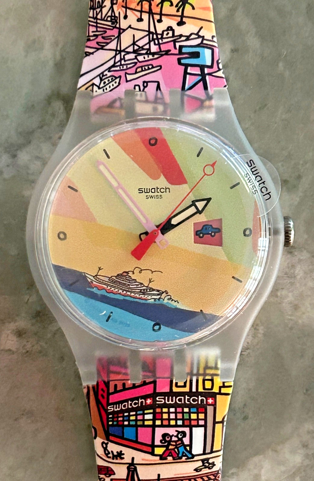 Swatch Barcelona Destination Special – Grancelona -SO29Z708 –  Javier Mariscal