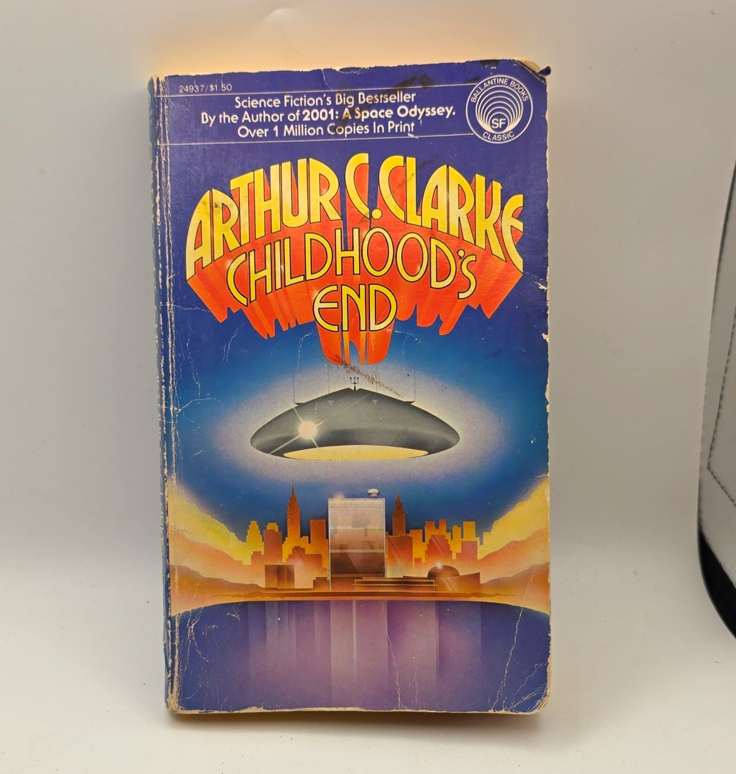 Arthur C. Clarke Childhood's End PB Ballantine 1953 33rd Printing Vintage SF Arthur C. Clarke Childhood's End PB Ballantine 1953 33rd Printing Vintage SF