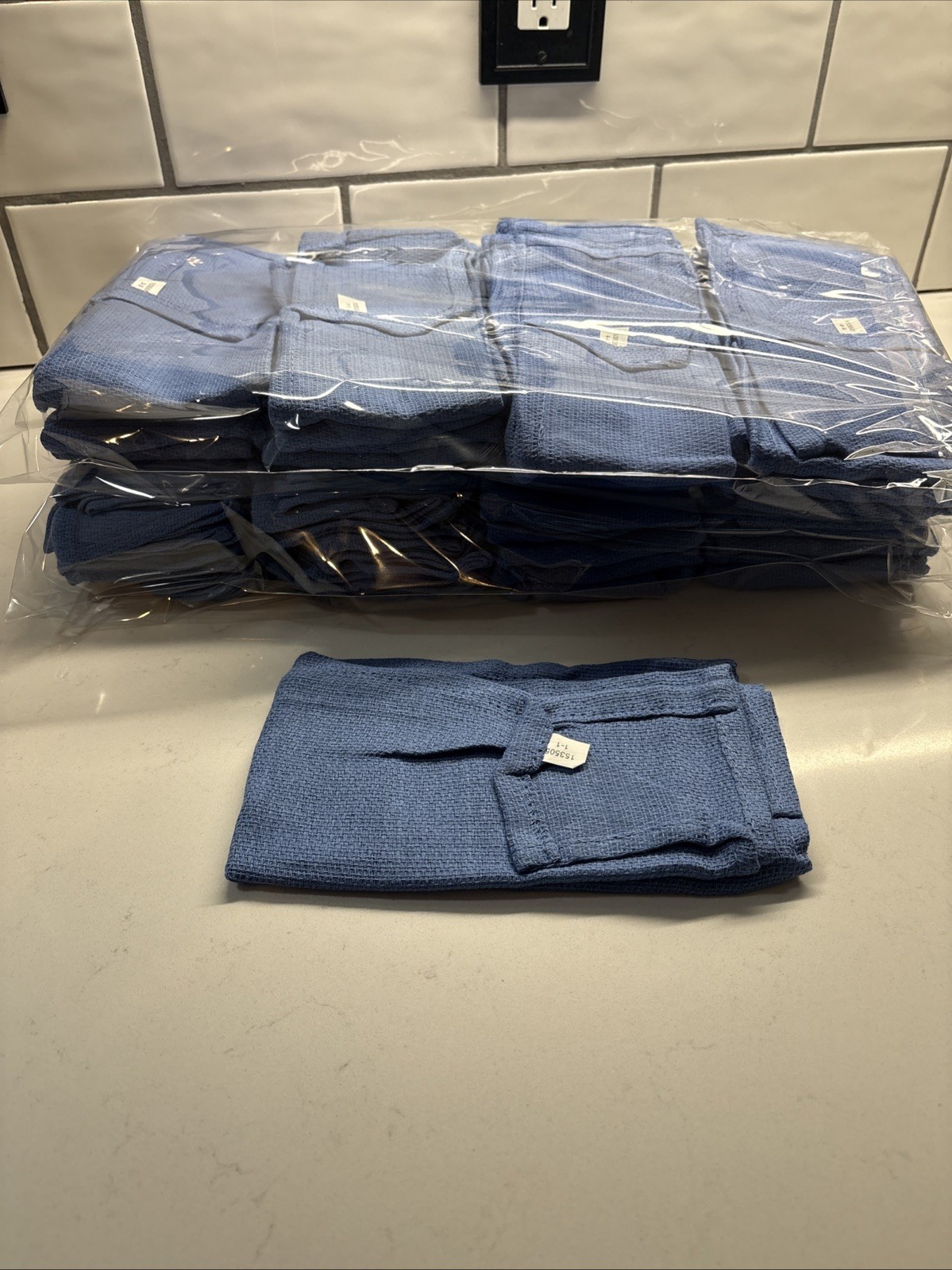 New Surgical Huck towels Lot Of 40- Cloth, Washable Reusable, 100% Cotton Rags