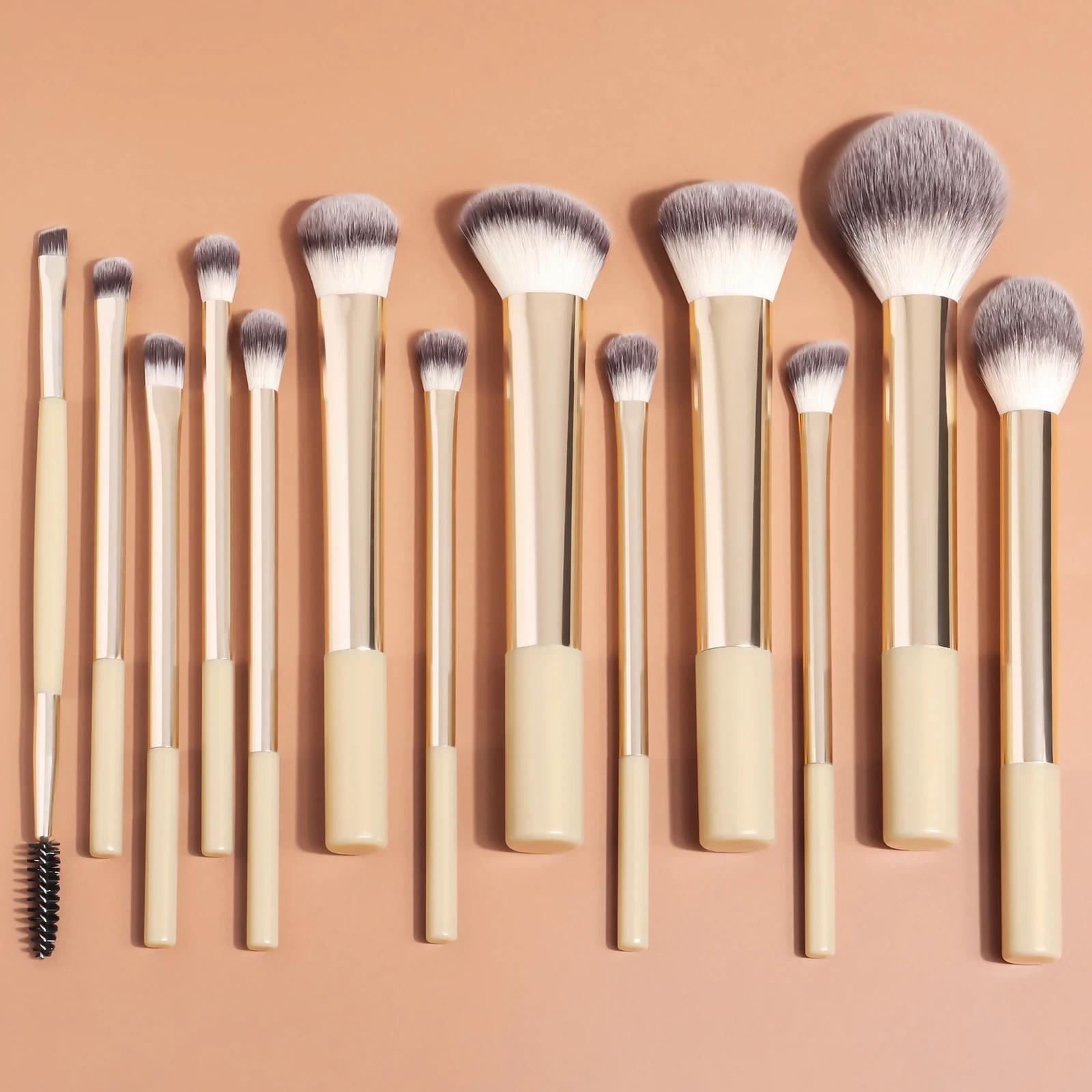 13PCS Makeup Brush Set Foundation Concealer Powder Eyeshadow Blush Brush Kabuki 