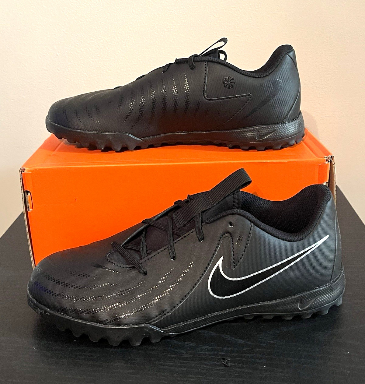 Nike Jr Phantom GX II Academy TF Soccer Cleats Black US 6Y FJ2606-001 Nike Jr Phantom GX II Academy TF Soccer Cleats Black US 6Y FJ2606-001