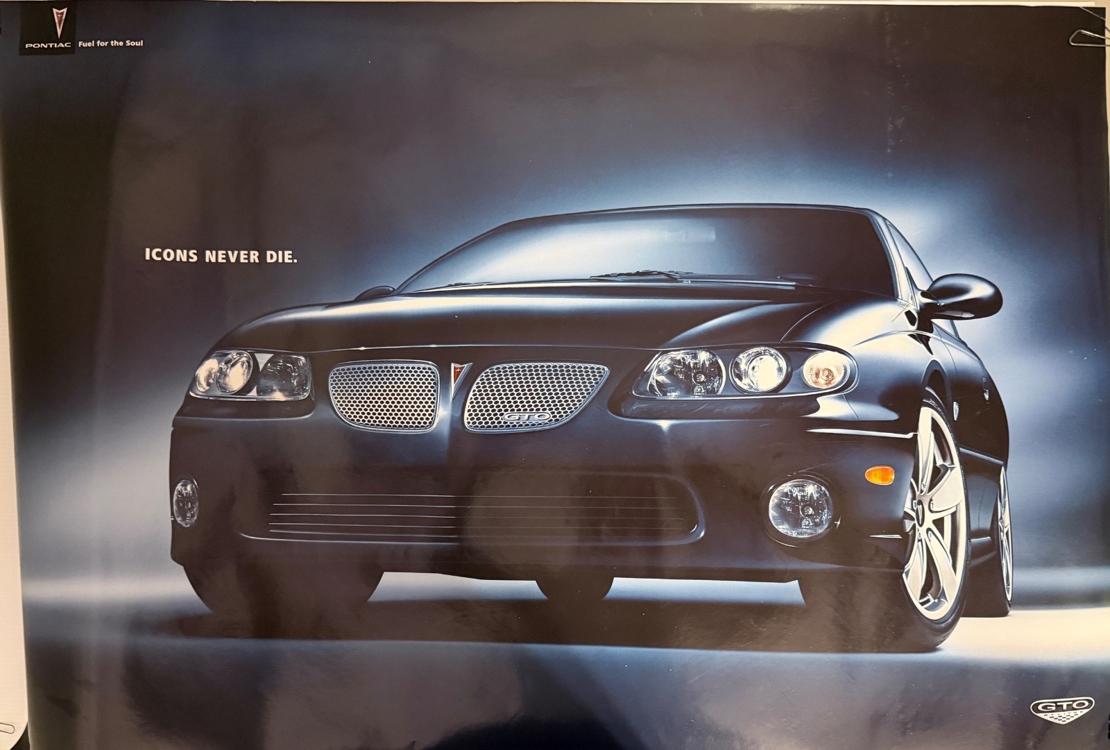 ORIGINAL  2004/05  Pontiac GTO Showroom Sales Poster 24\