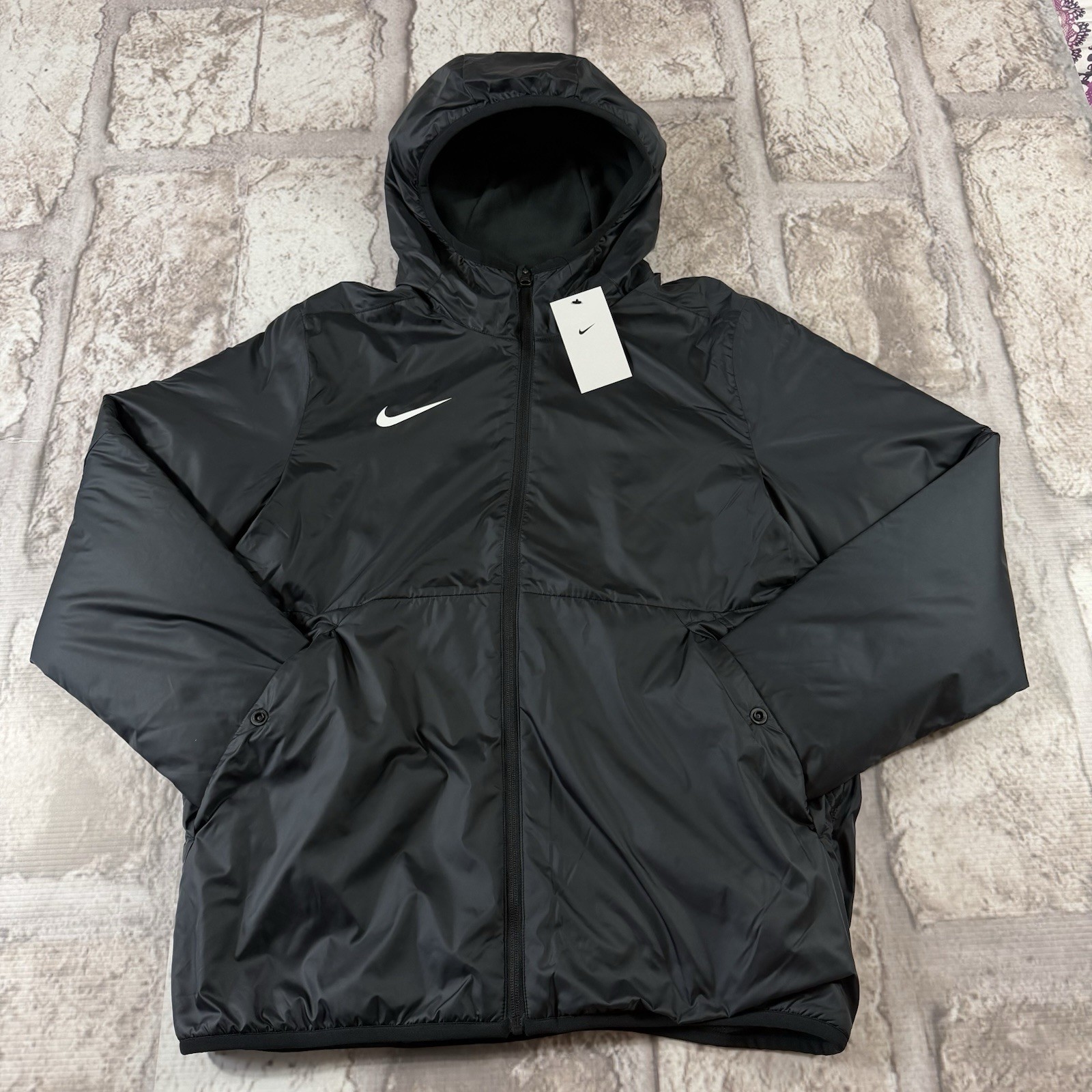 Nike Therma-FIT Repel Park 20 Fall Jacket Men’s Large Black CW6157-010 NWT