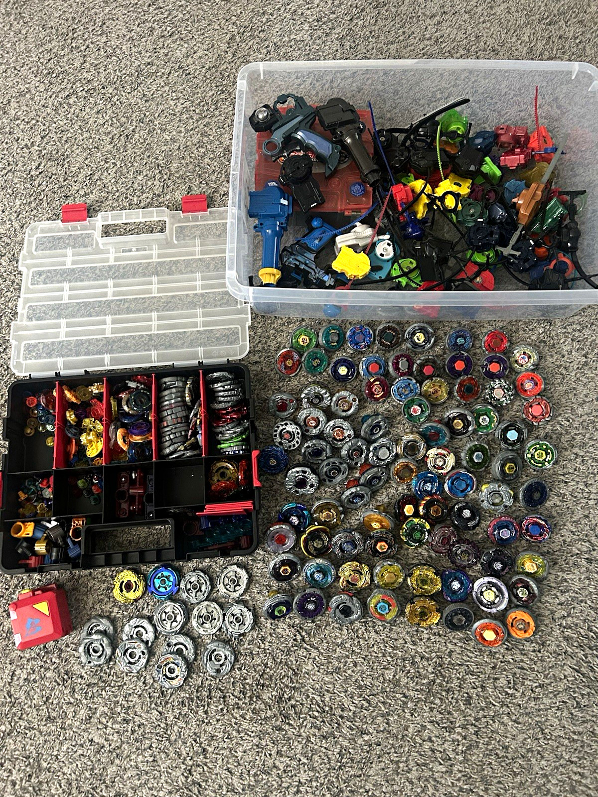 Huge MFB Beyblade Collection. Rare Parts and Beyblades from all the metal series Huge MFB Beyblade Collection. Rare Parts and Beyblades from all the metal series