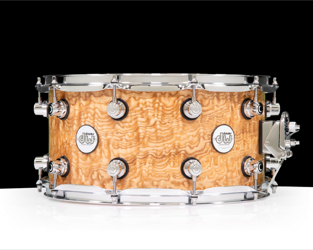 DW Design Series 7x14 Tamo Ash Snare Drum Limited Edition DW Design Series 7x14 Tamo Ash Snare Drum Limited Edition