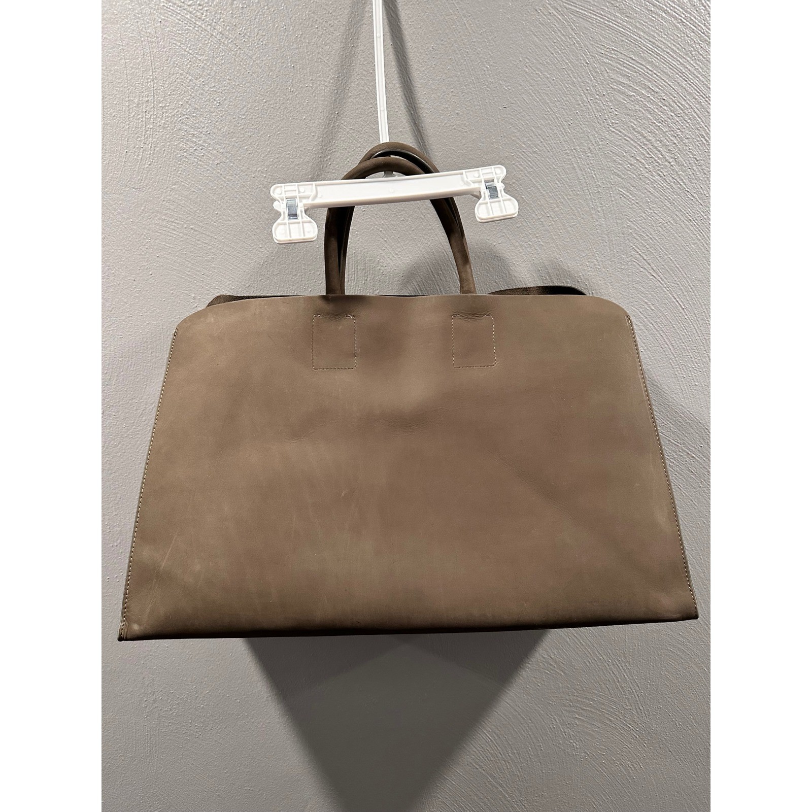 Zara Home Brown Leather Tote Bag NWT 4020/600/030 Taupe Large Shopper Zara Home Brown Leather Tote Bag NWT 4020/600/030 Taupe Large Shopper