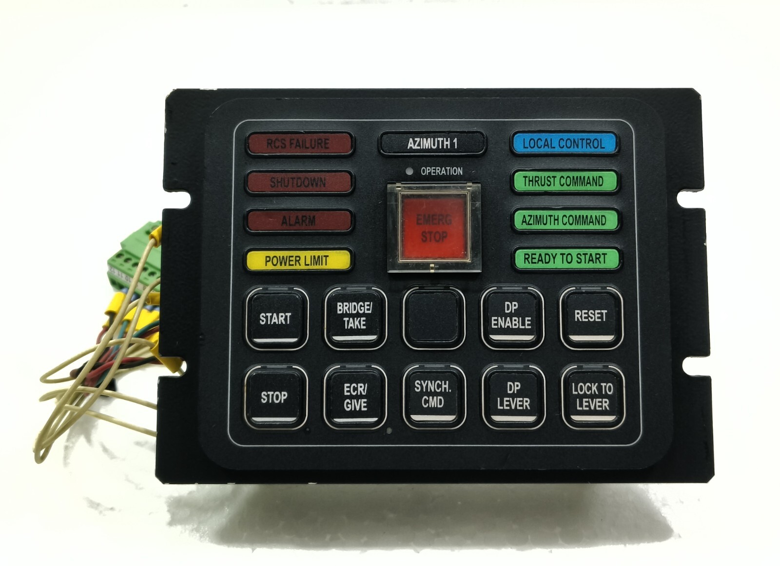 KONGSBERG LEVER PANEL AZIMUTH THURSTER KEYPAD CONTROLLER MODULE KEYTOUCH 6804755