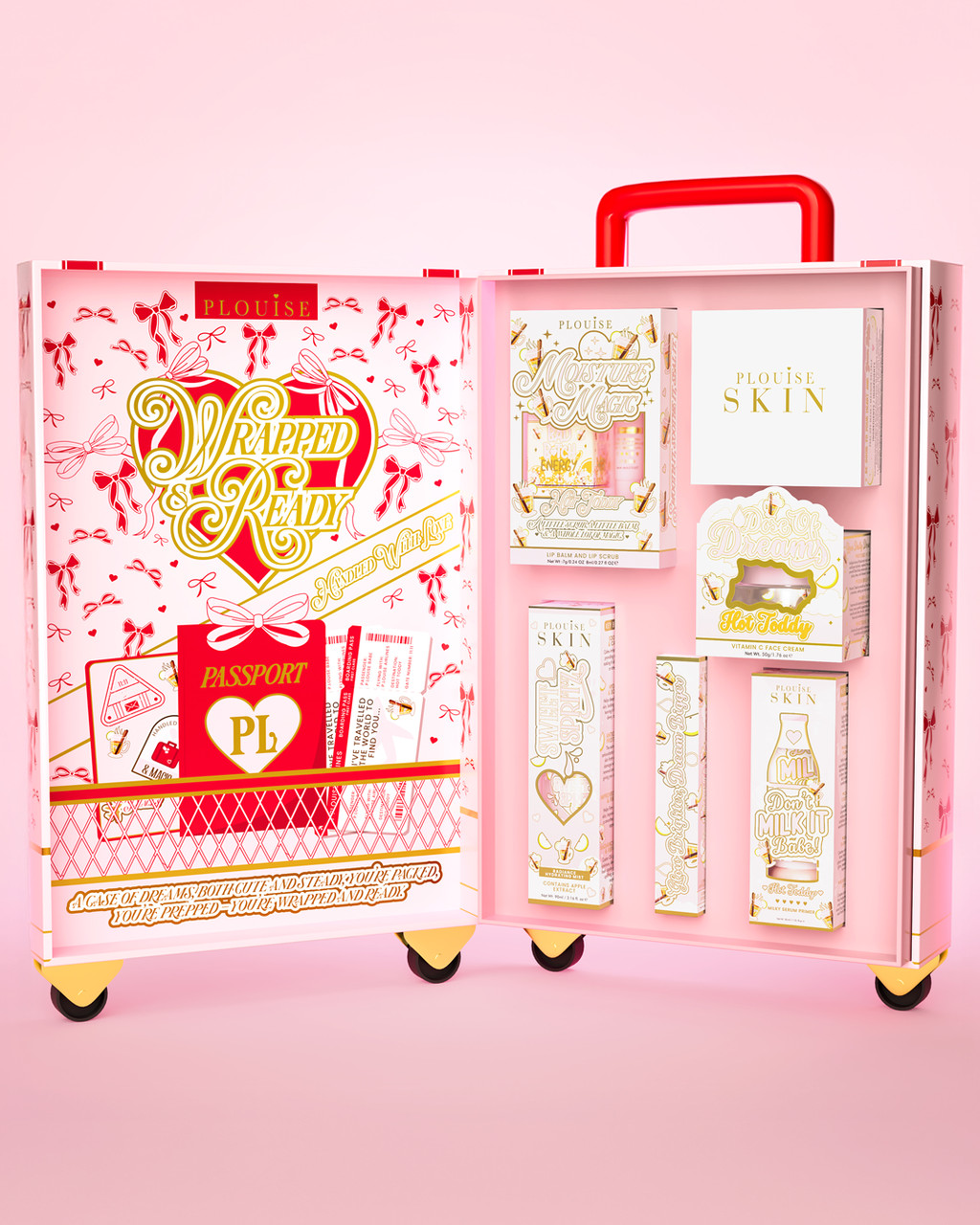 P.  Louise. Wrapped And Ready Hot Toddy Suitcase NEW IN BOX SOLD OUT