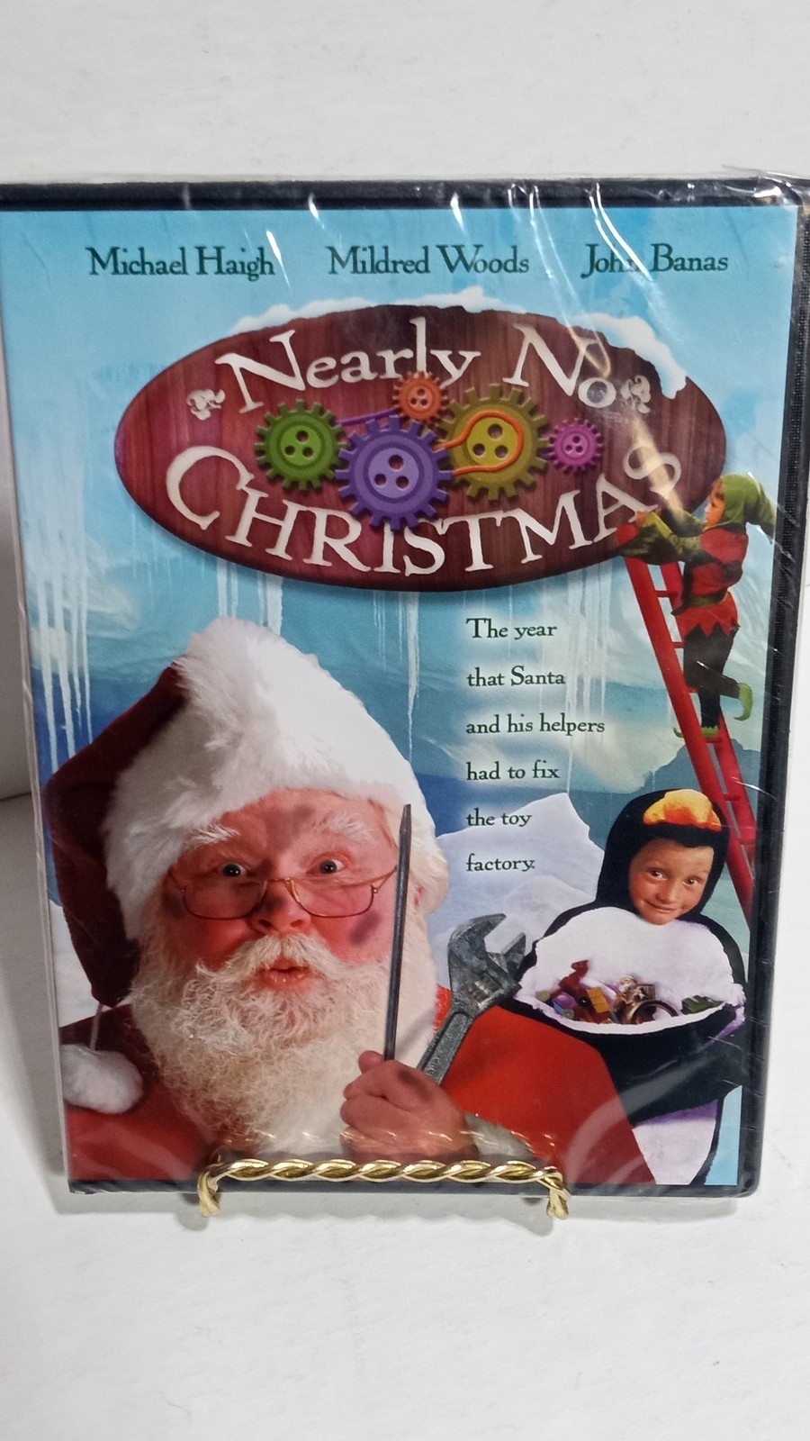 Nearly No Christmas DVD Michael Haigh Mildred Woods John Banas Holiday Film New