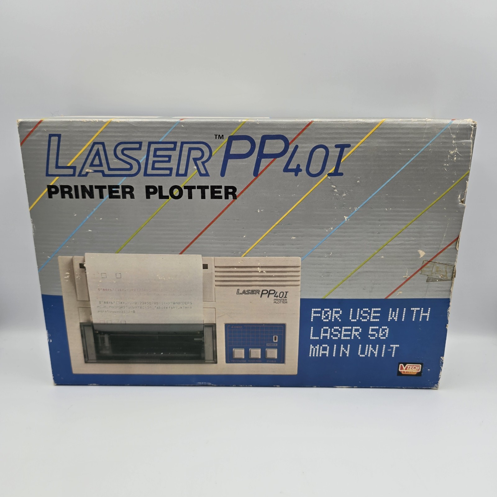 New V-Tech Laser PP40I Printer Plotter For Use With Laser 50 Main Unit New V-Tech Laser PP40I Printer Plotter For Use With Laser 50 Main Unit