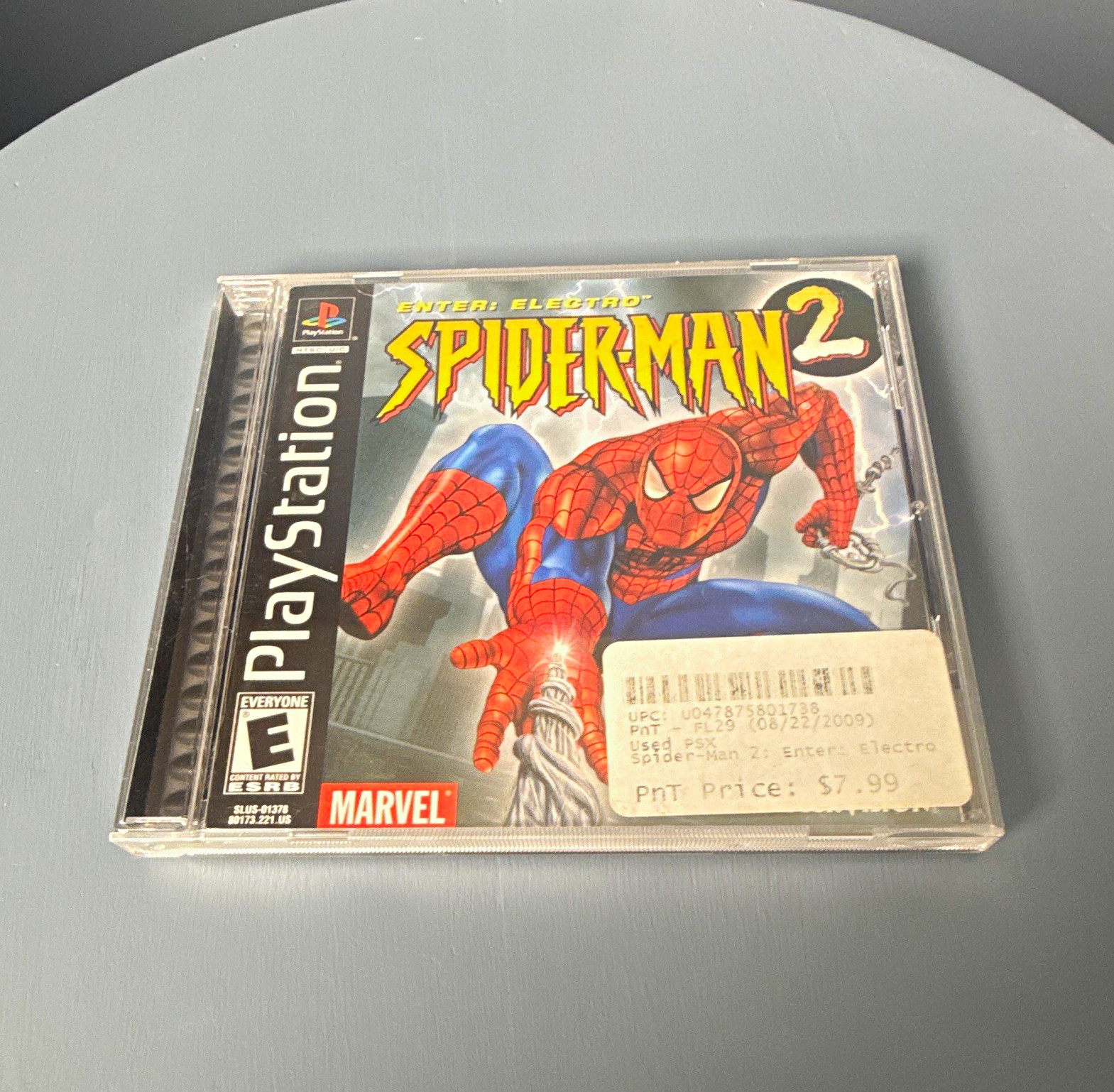 Activision Spider-Man 2: Enter: Electro PS1 w/ Case & Manual NTSC-U/C E