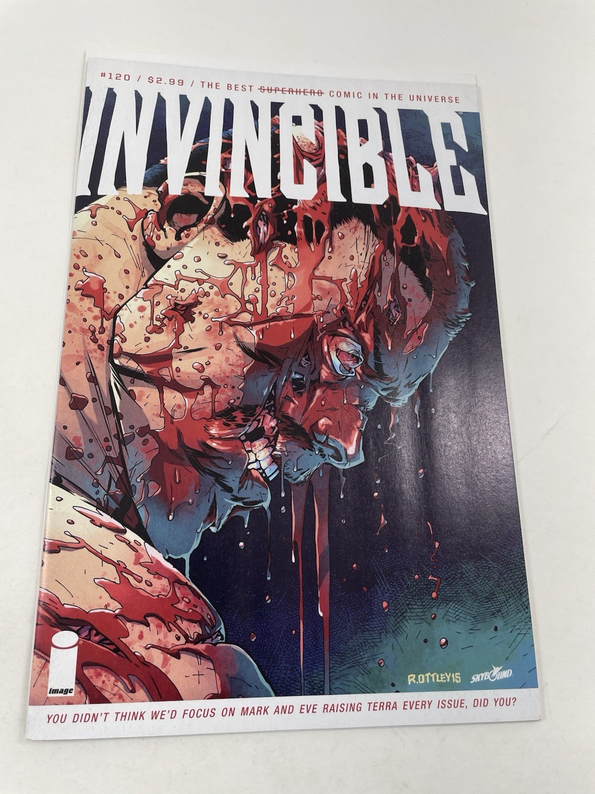 Invincible #120 KEY Thragg vs Battle Beast Invincible #120 KEY Thragg vs Battle Beast