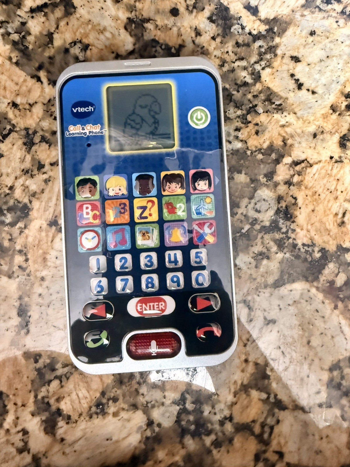 VTech Call & Chat Learning Phone Interactive Educational Toy Tested Works VTech Call & Chat Learning Phone Interactive Educational Toy Tested Works