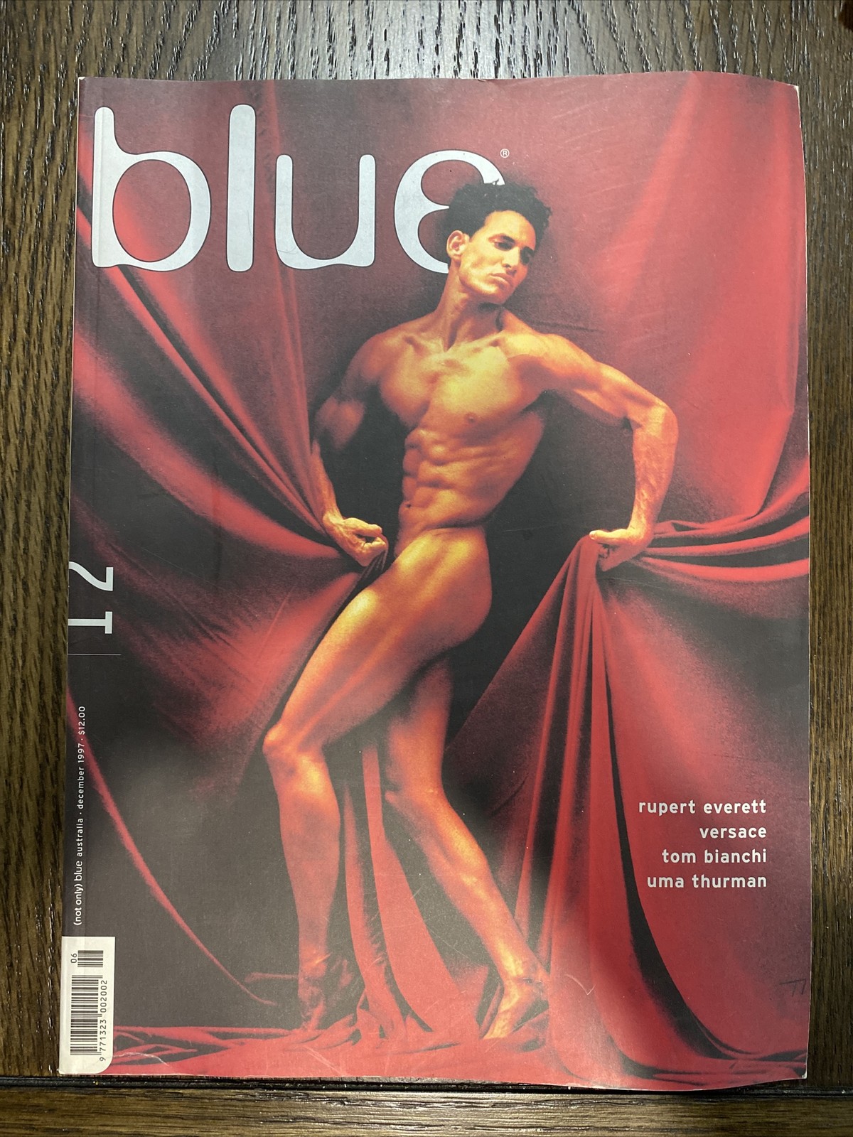 Vintage 1997 (not Only) Blue Magazine Issue 12 Gay Culture VG Condition Vintage 1997 (not Only) Blue Magazine Issue 12 Gay Culture VG Condition