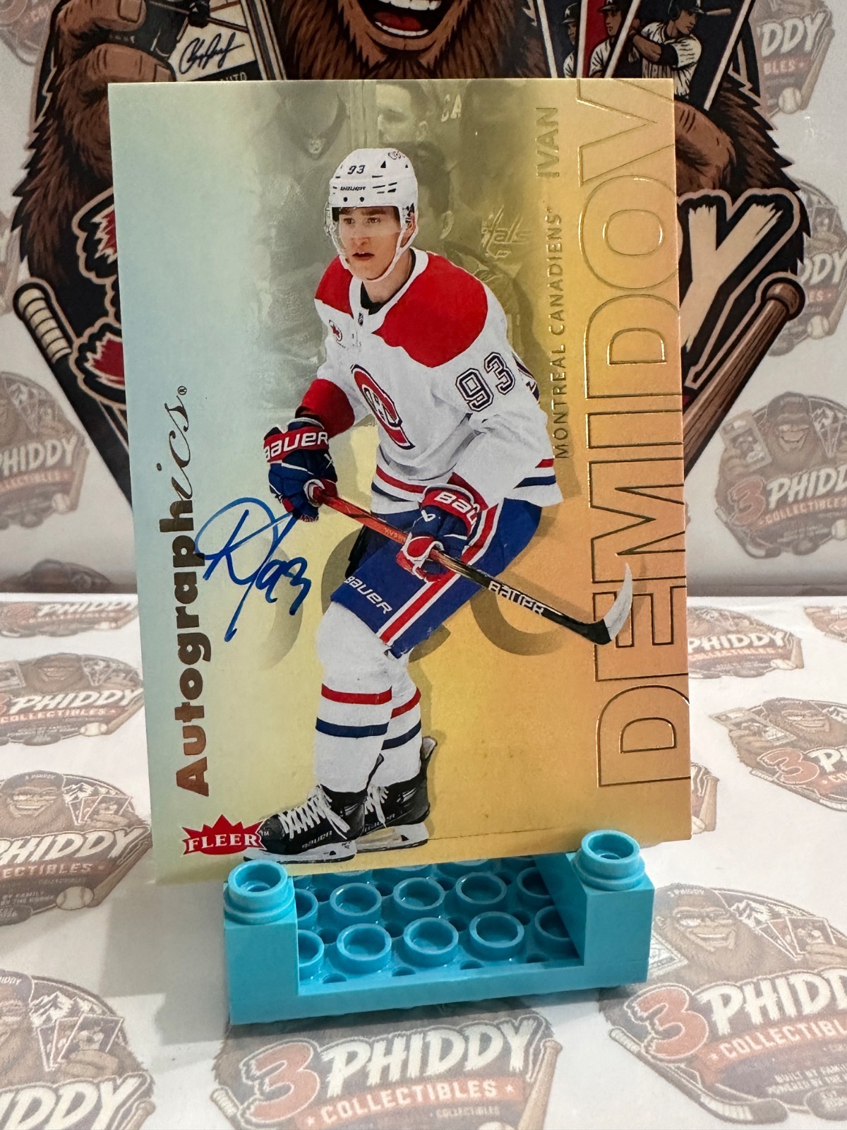 2025-26 Flair - Autographics Ivan Demidov #A-ID (AU, RC)