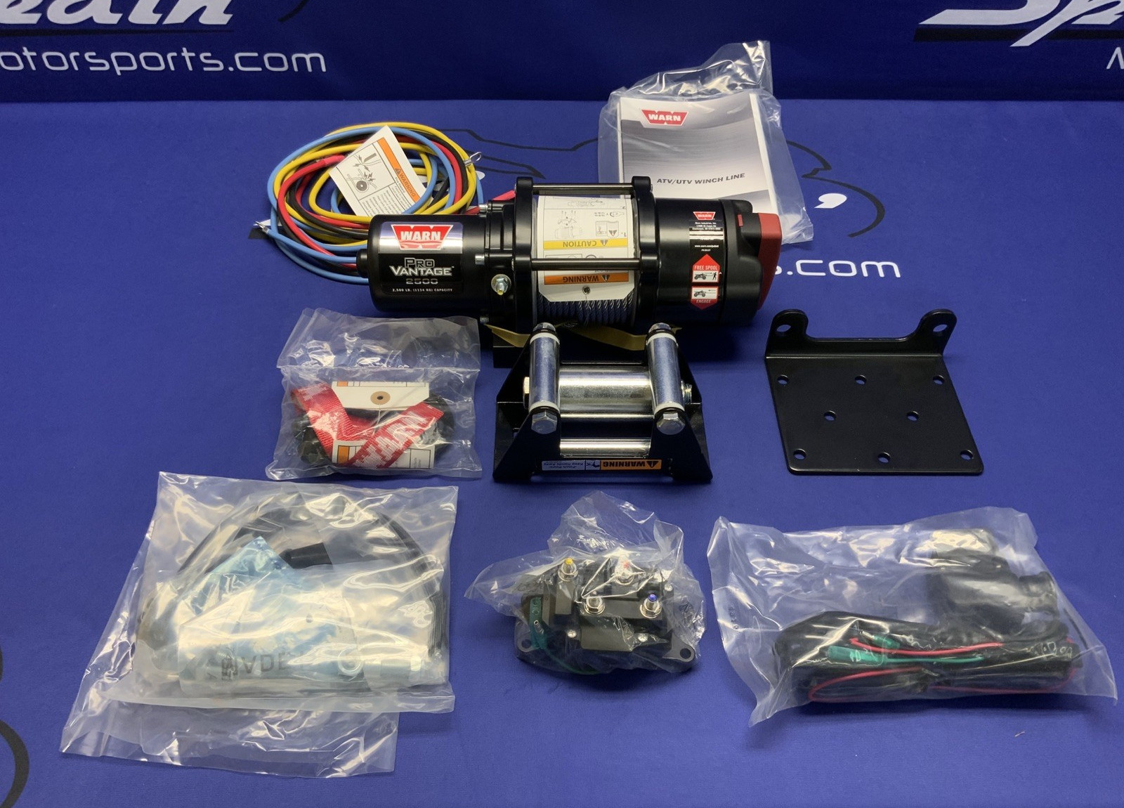 WARN ProVantage 2500 Winch Suzuki KingQuad 500/750 2019 990A0-45100