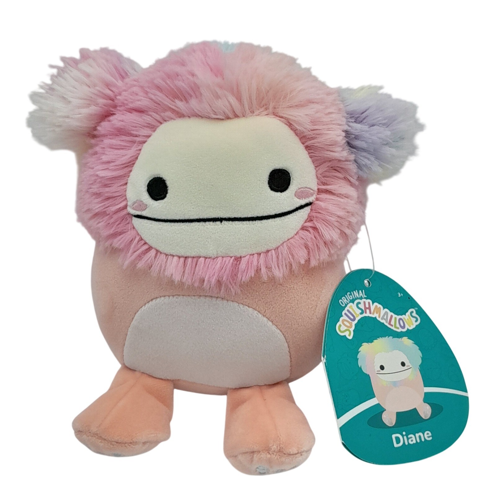 Squishmallows Diane the Bigfoot Rainbow 5 Inch Plush Toy Kellytoy NWT Squishmallows Diane the Bigfoot Rainbow 5 Inch Plush Toy Kellytoy NWT