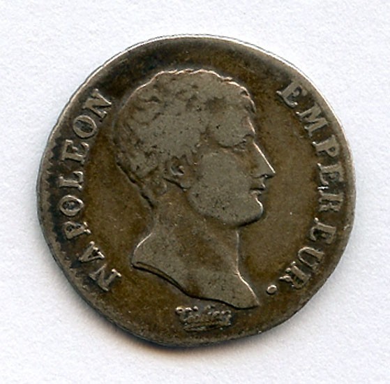 1806-A FRANCE NAPOLEON 1/2 FRANC SILVER COIN RARE NICE TONED. KM#671.1 1806-A FRANCE NAPOLEON 1/2 FRANC SILVER COIN RARE NICE TONED. KM#671.1