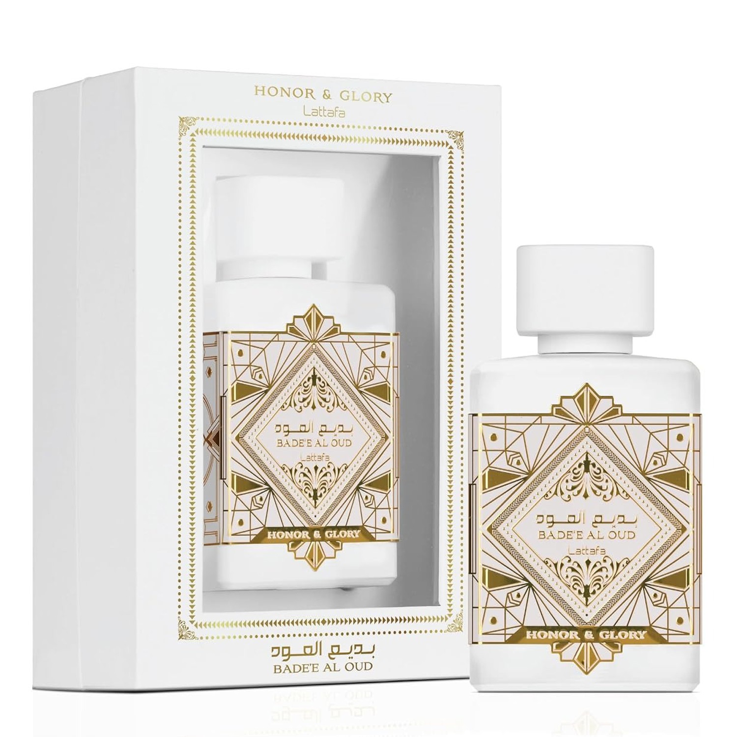 Lattafa Bade\'e Al Oud Honor & Glory - Fruity, Vanilla, Warm Spicy, Woody, 3.4oz