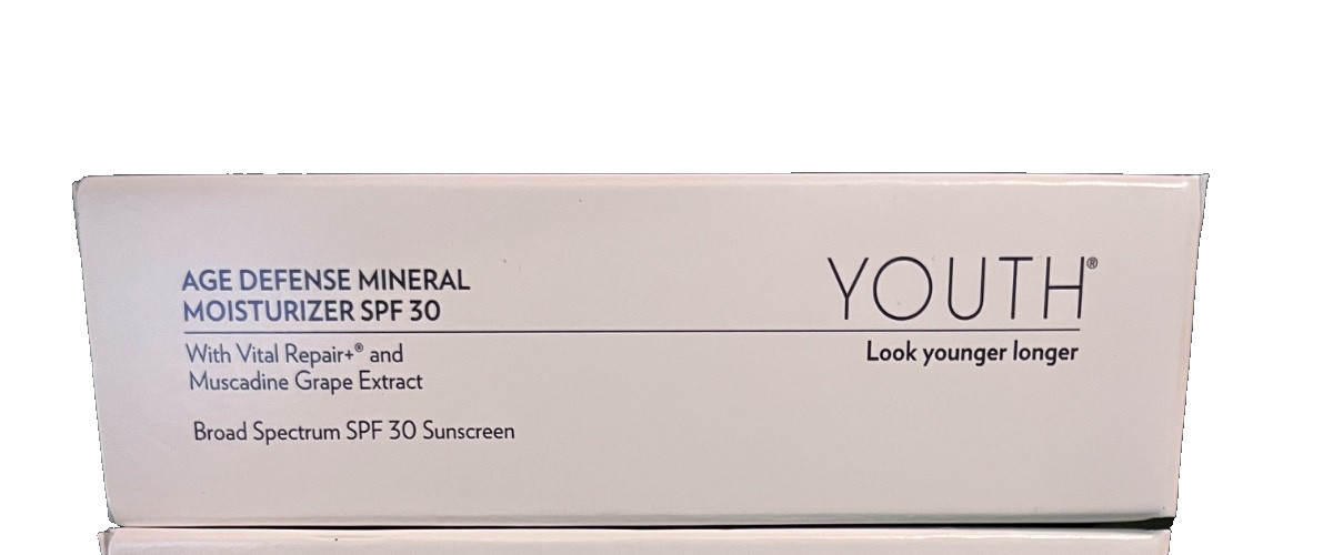 SHAKLEE Youth Age Defense Mineral Moisurizer spf 30 Day cream NEW - EXP 9/2026 SHAKLEE Youth Age Defense Mineral Moisurizer spf 30 Day cream NEW - EXP 9/2026