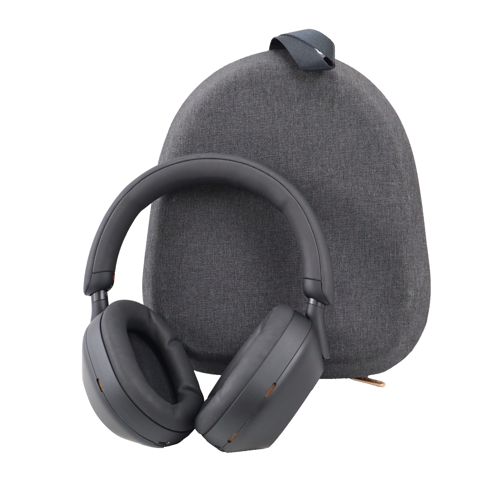 Sony WH-1000XM5/B Wireless Noise Canceling Over-Ear Headphones - W Case & Cables