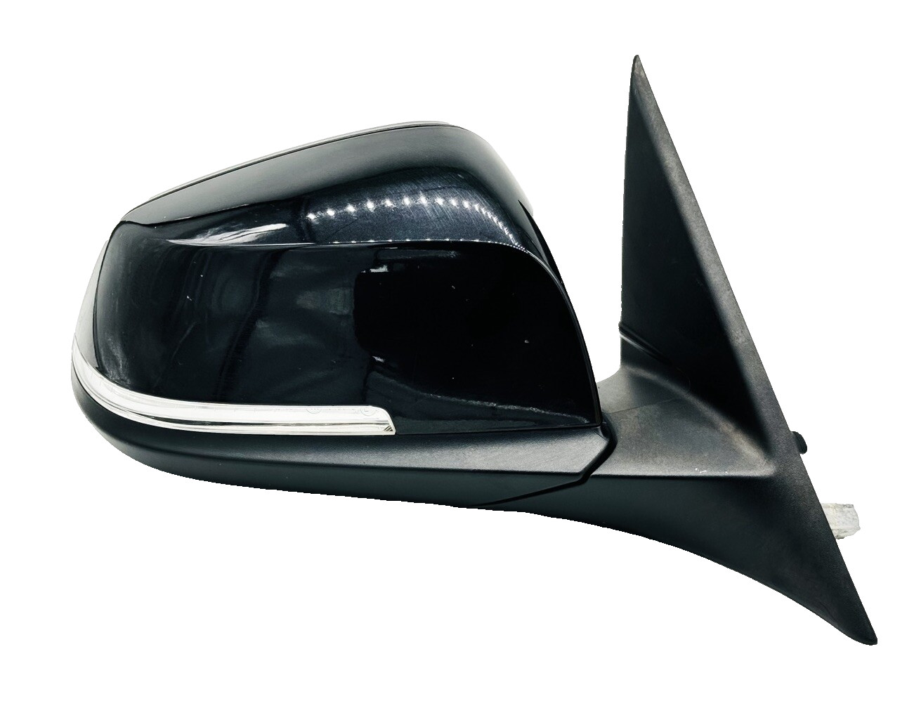 BMW 16-18 F30 F31 RIGHT PASSENGER SIDE DOOR MIRROR W/ CAMERA Black No Glass OEM
