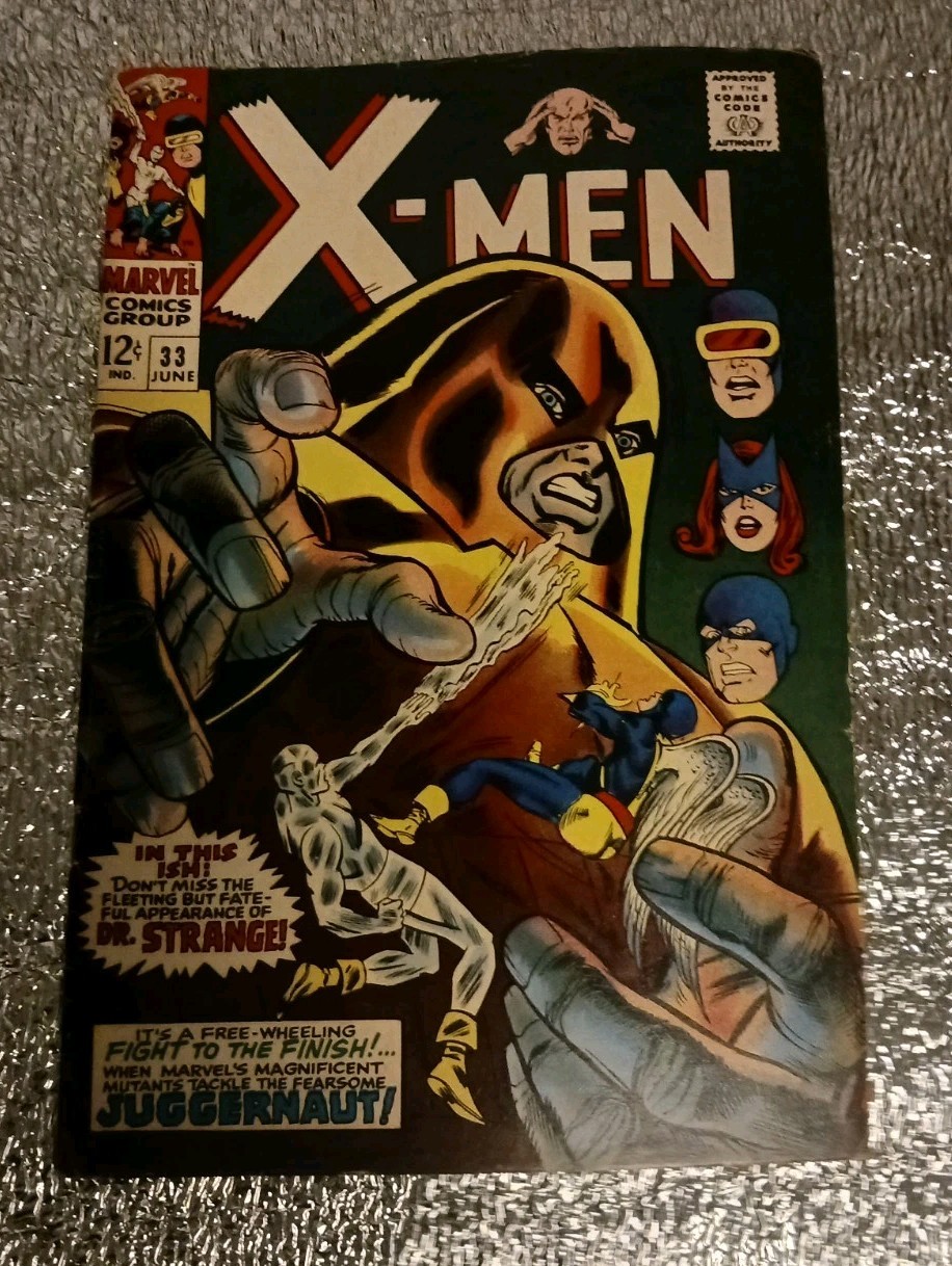 The X-Men #33 (Marvel Comics June 1967) FN