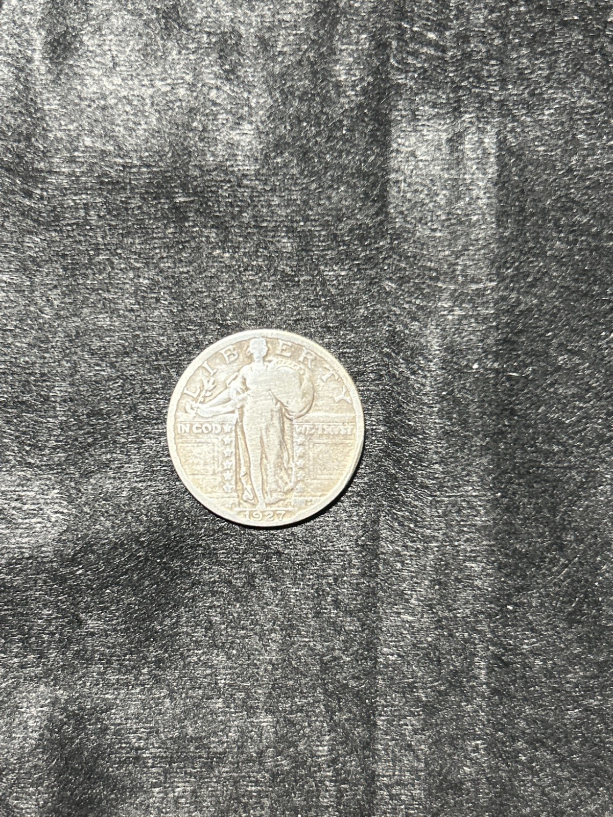 1927-D Standing Liberty Quarter Denver Better Date 90% Silver Coin
