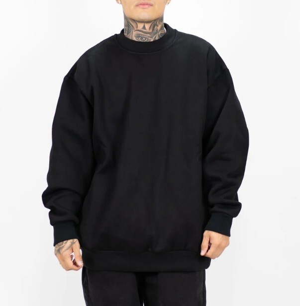 FB COUNTY MENS HEAVYWEIGHT CREWNECK FLEECE PULLOVER FLEECE SWEATER SWEATSHIRT