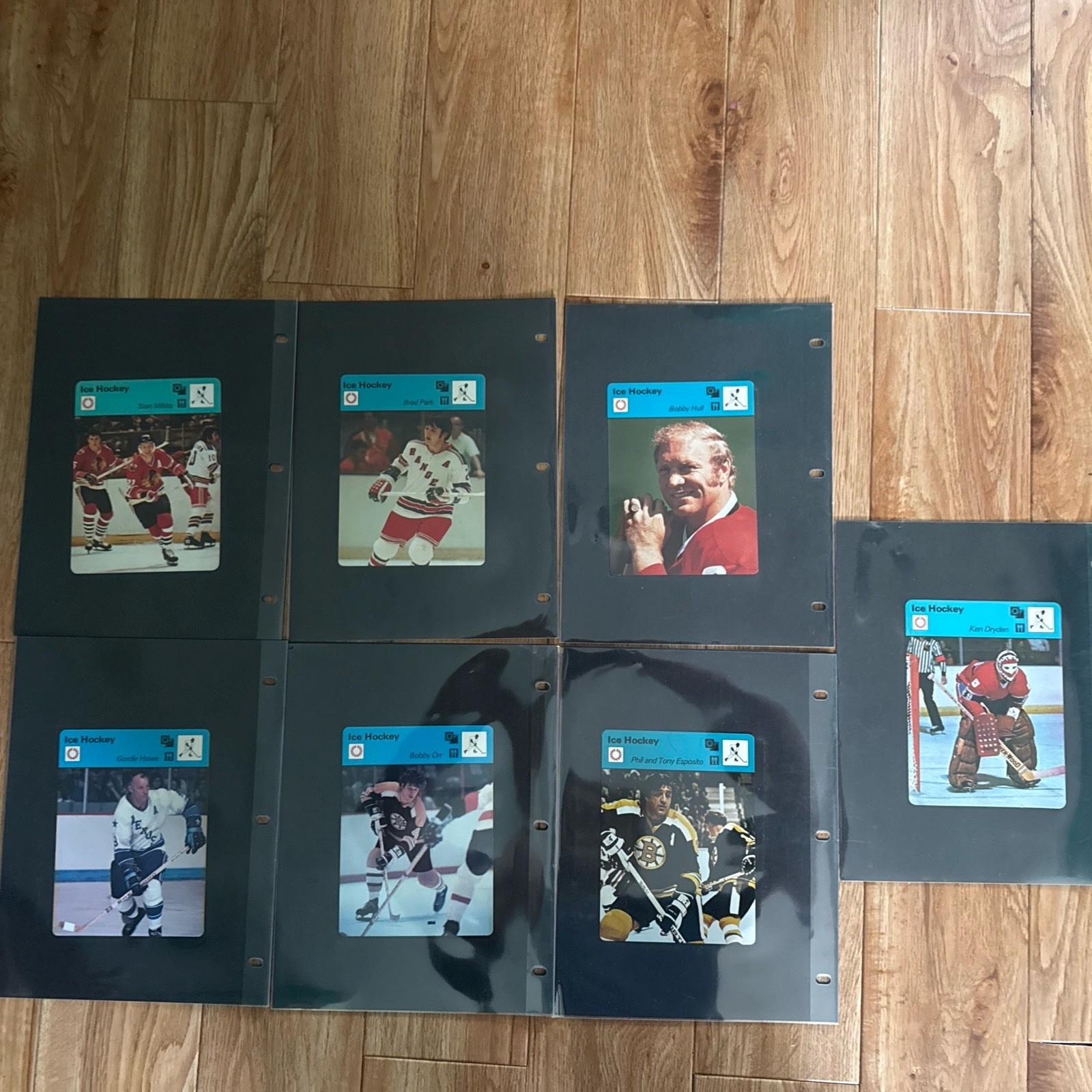 Editions Rencontre 1977-79 Hockey lot - Orr, Hull, Esposito, Howe, Etc Editions Rencontre 1977-79 Hockey lot - Orr, Hull, Esposito, Howe, Etc