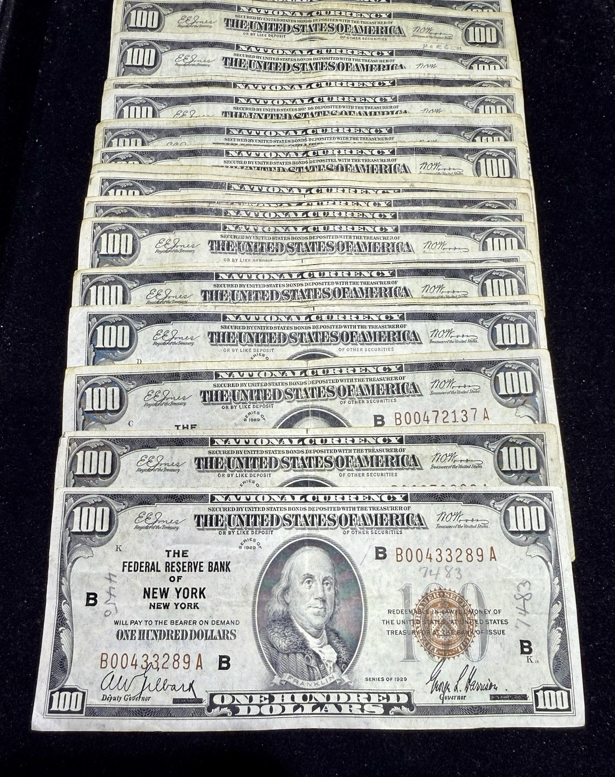 1929 $100 Federal Reserve Note New York, New York F-VF 