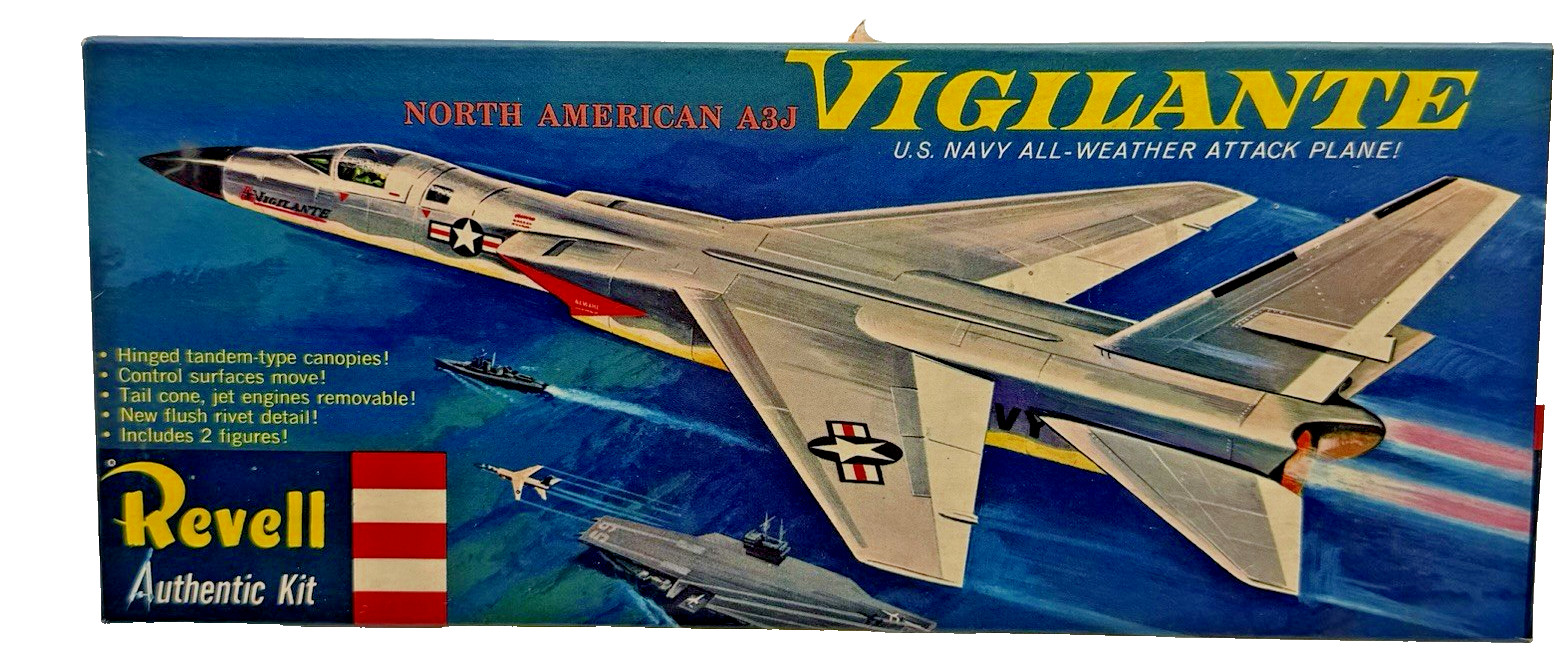 VINTANGE RARE NIB Revell kit:  H-196:98  Really clean box 1:83 Scale 1959