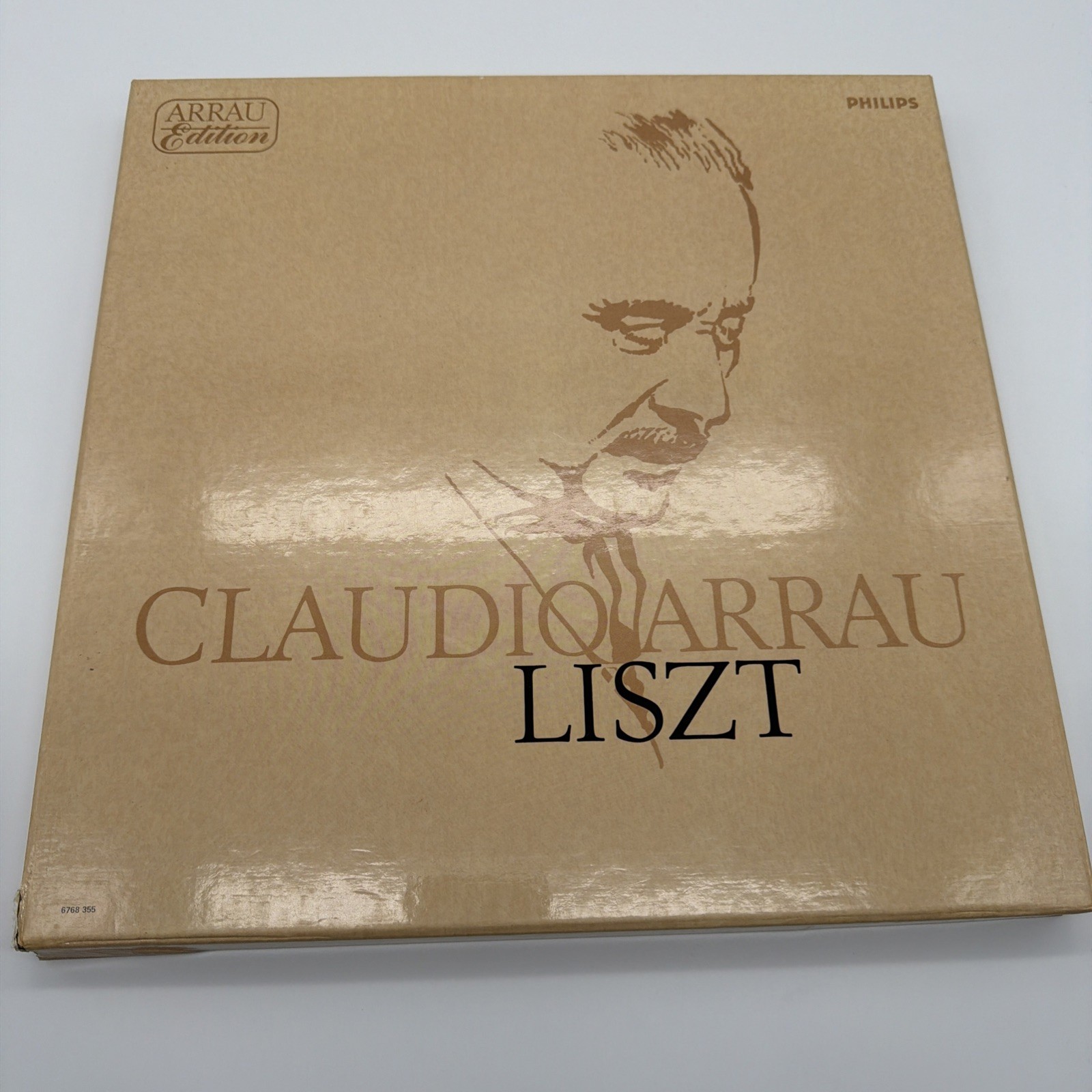 Claudio Arrau Liszt 7 LP Box Set Philips 6768 355 Booklet Netherlands 1983