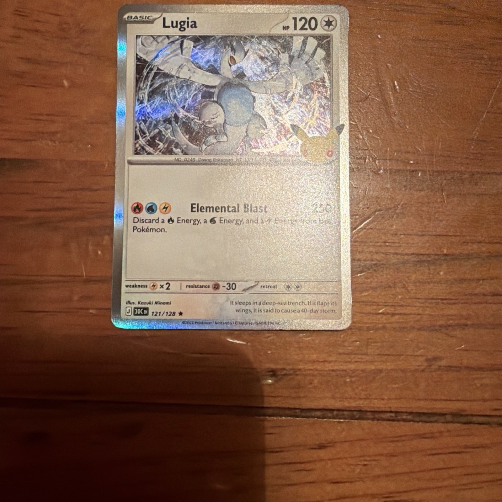 Lugia 121/128 - Pokémon 30th Celebration Lugia 121/128 - Pokémon 30th Celebration