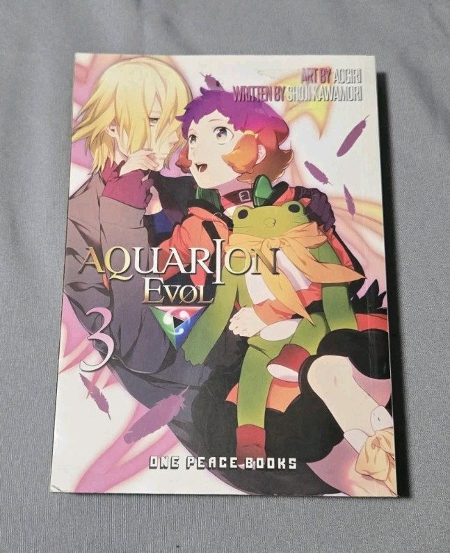 Very Rare Aquarion Evol Volume 03 Manga by Kawamori, Shoji *EX-LIBRARY* HTF