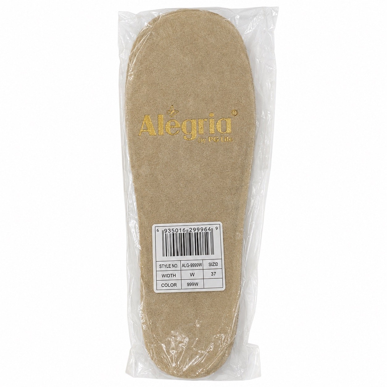Alegria by PG Lite Footbed Insoles EU 37 Wide W ALG-9999W New Old Stock
