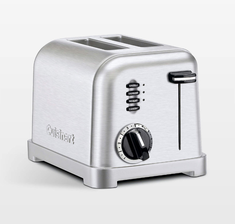 Cuisinart ® Stainless Steel 2-Slice Toaster Cuisinart ® Stainless Steel 2-Slice Toaster